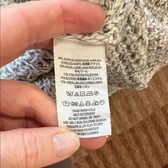 Cozy Knit Hooded Sweater - Cream - Picture 3 of 5